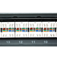 18 портов 1U Cat6 RJ45 UTP патч-панель